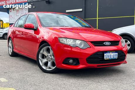 Red 2012 Ford Falcon Sedan Xr6