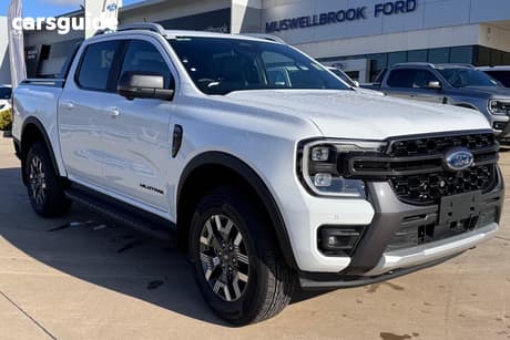 White 2025 Ford Ranger Double Cab Pick Up Phev Wildtrak (4X4)