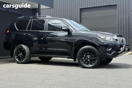 Black 2019 Toyota Landcruiser Prado Wagon Vx (4X4)