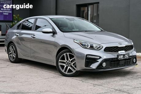 Grey 2018 Kia Cerato Sedan Sport