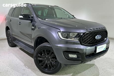 Grey 2022 Ford Everest Wagon Sport (4Wd)