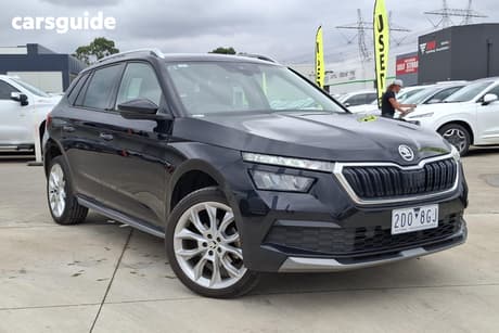 Black 2022 Skoda Kamiq Wagon Style 85Tsi