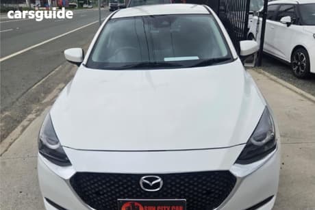 White 2020 Mazda 2 Hatchback G15 Evolve