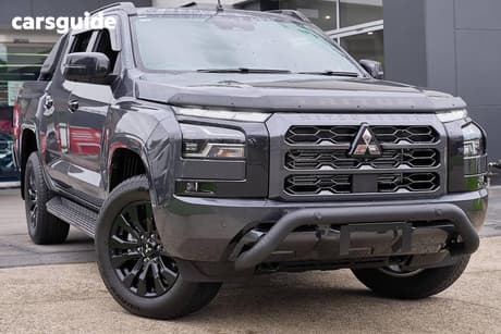 Grey 2025 Mitsubishi Triton Double Cab Pick Up Gsr (4X4)