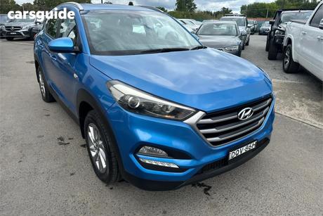 Blue 2017 Hyundai Tucson Wagon Active (Fwd)