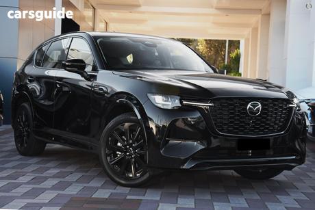 Black 2026 Mazda CX-60 Wagon G40E Gt Hybrid
