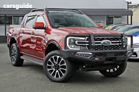 Orange 2023 Ford Ranger Double Cab Pick Up Platinum 3.0 (4X4)