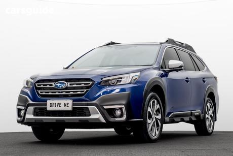 Blue 2022 Subaru Outback Wagon Awd Touring