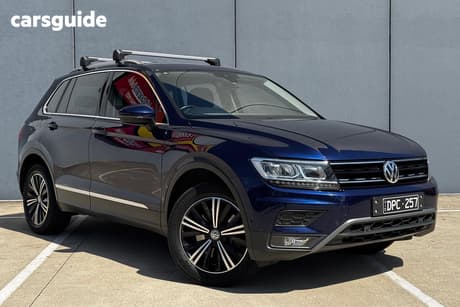 Blue 2017 Volkswagen Tiguan Wagon 132 Tsi Adventure (Special Ed)