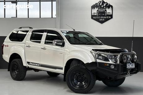 White 2013 Isuzu D-MAX Crew Cab Utility X-Runner (4X4)
