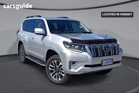Silver 2022 Toyota Landcruiser Prado Wagon Gxl