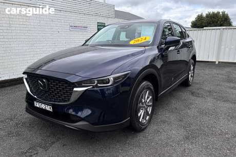 Blue 2024 Mazda CX-5 Wagon G20 Maxx (Fwd)
