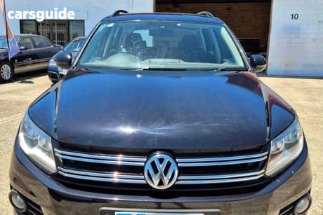 Black 2014 Volkswagen Tiguan Wagon 103 Tdi Pacific
