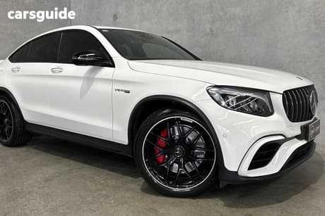 White 2018 Mercedes-Benz GLC63 Coupe S