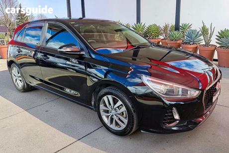 Black 2017 Hyundai I30 Hatchback Active