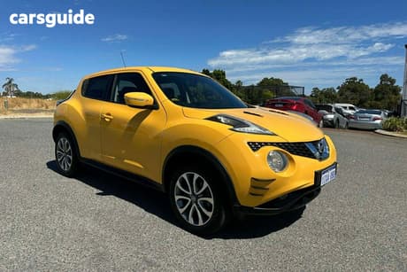 Yellow 2015 Nissan Juke Wagon St (Fwd)