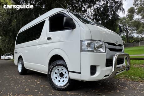 White 2018 Toyota HiAce SUV 4WD HIGH ROOF
