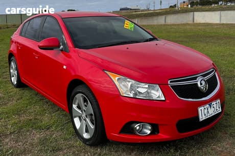 Red 2014 Holden Cruze Hatchback Equipe