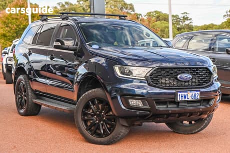 Blue 2020 Ford Everest Wagon Sport (4Wd 7 Seat)