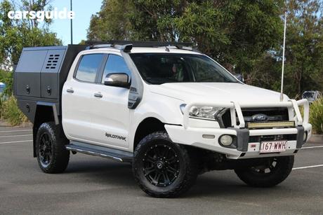 White 2016 Ford Ranger Dual Cab Pick-up Wildtrak 3.2 (4X4)
