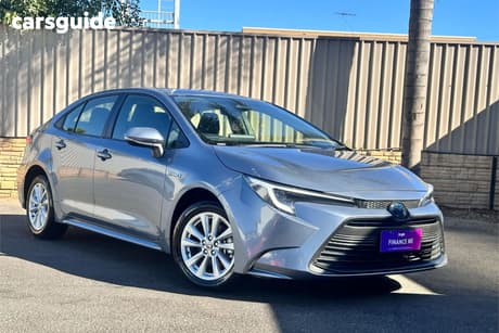 Grey 2023 Toyota Corolla Sedan Ascent Sport Hybrid