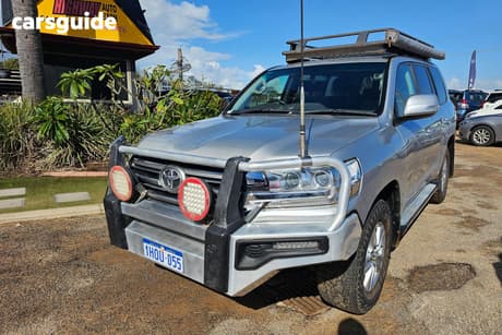 Silver 2017 Toyota Landcruiser Wagon Gxl (4X4)