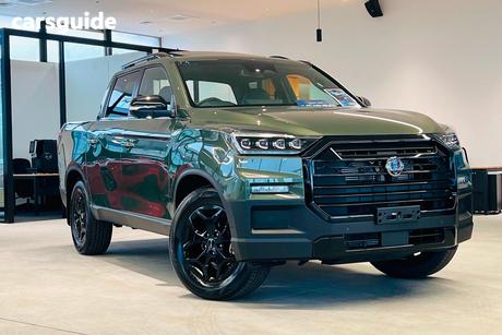 Green 2025 Kgm Musso Crew Cab Pickup Ultimate