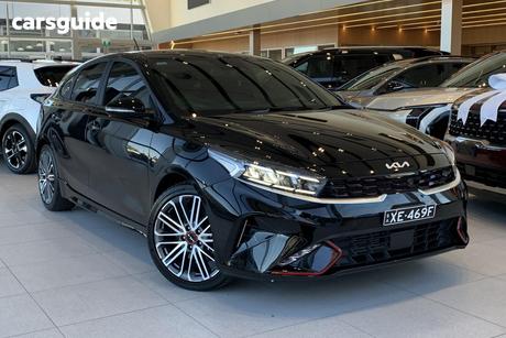 Black 2024 Kia Cerato Hatchback Gt