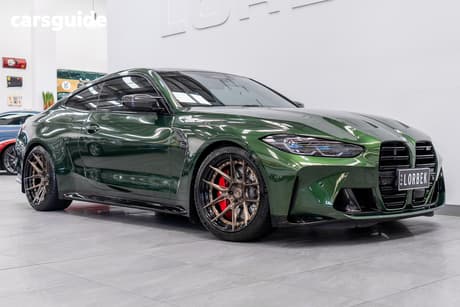 Green 2021 BMW M4 Coupe Competition M Xdrive