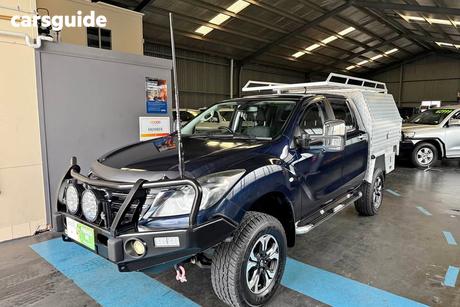 Blue 2018 Mazda BT-50 Dual Cab Utility Xtr (4X4)