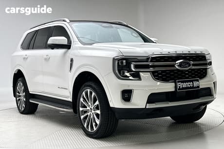 White 2024 Ford Everest Wagon Platinum (4Wd)