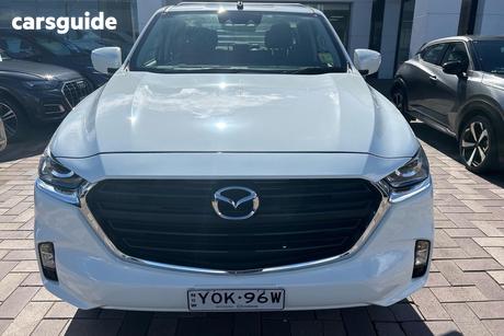 White 2024 Mazda BT-50 Dual Cab Chassis Xt (4X2)