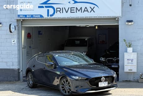 Blue 2021 Mazda 3 Hatchback G25 Evolve