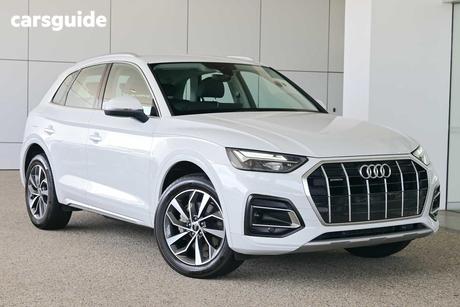 White 2022 Audi Q5 Wagon 40 Tdi Quattro Mhev