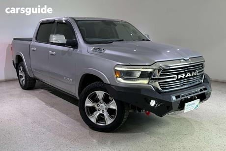 Silver 2022 RAM 1500 Crew Cab Utility Laramie (Hybrid)