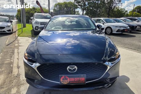 Blue 2021 Mazda 3 Sedan G20 Touring