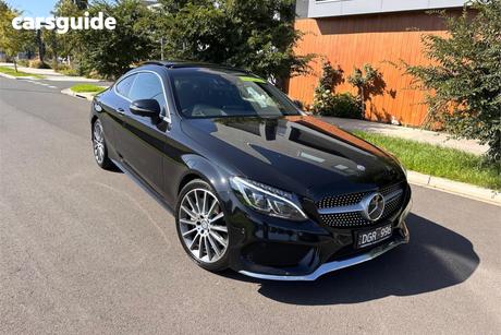 Black 2016 Mercedes-Benz C300 Coupe