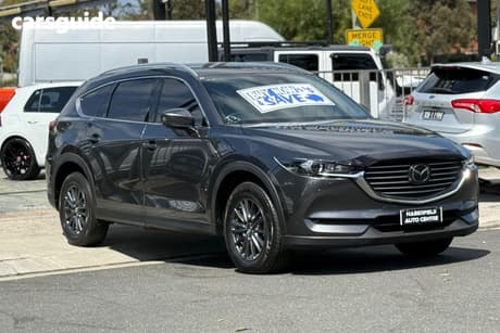 Grey 2020 Mazda CX-8 Wagon Touring (Fwd)