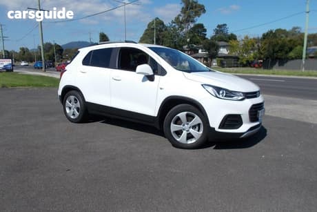 White 2018 Holden Trax Wagon Ls