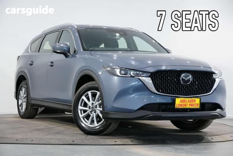 Grey 2023 Mazda CX-8 Wagon G25 Sport (Fwd)