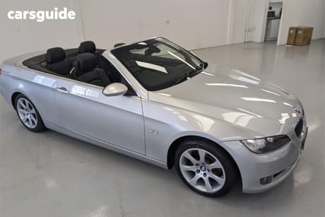 Silver 2007 BMW 325I Convertible