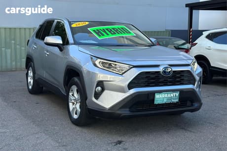 Silver 2020 Toyota RAV4 Wagon Gx 2Wd Hybrid (Nav)