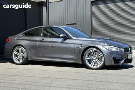 Grey 2014 BMW M4 Coupe