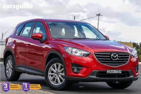 Red 2016 Mazda CX-5 Wagon Maxx Sport (4X4)