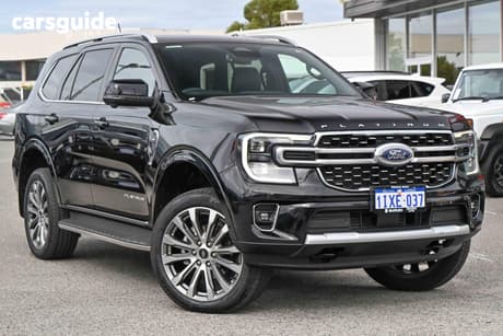 Black 2023 Ford Everest Wagon Platinum (4Wd)