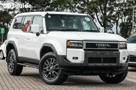 White 2024 Toyota Landcruiser Prado Wagon Gx