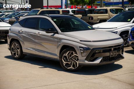Grey 2025 Hyundai Kona Wagon Premium N Line