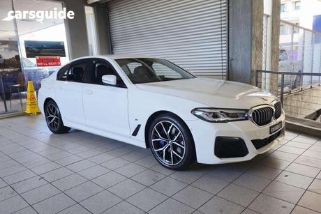 White 2022 BMW 530D Sedan M Sport Lci