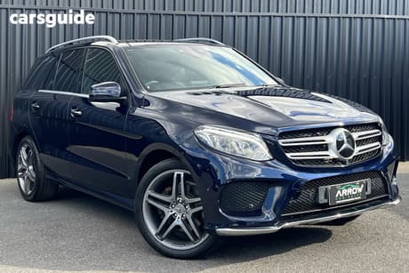 Blue 2017 Mercedes-Benz GLE350 Wagon D 4Matic