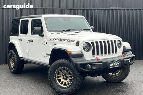 White 2019 Jeep Wrangler Unlimited Hardtop Rubicon (4X4)